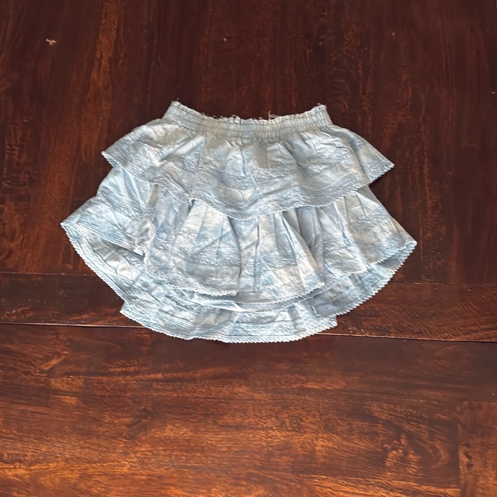 LoveShackFancy  Ruffle Mini Skirt - Picture 3 of 3